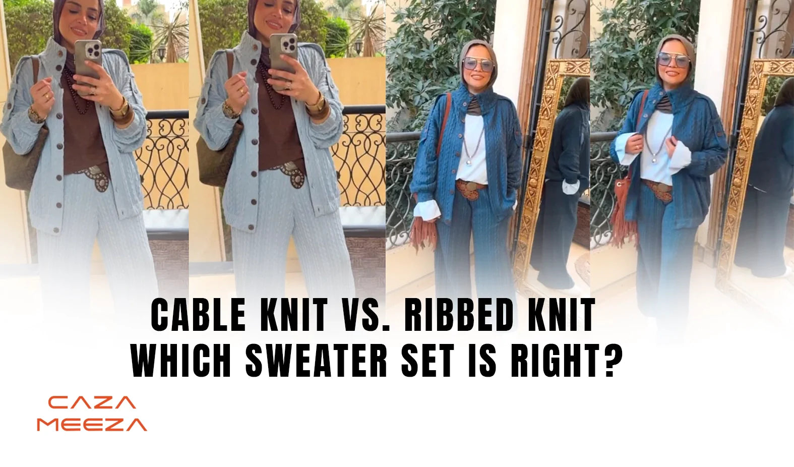 Basic Vs Ribbed Condms Cable Knit vs Ribbed Knit: Modest Winter Guide – Cazameeza
