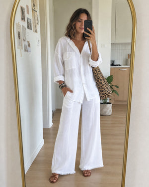 Summer Drift Linen Set