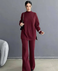 Half turtleneck suit – 2 Pieces
