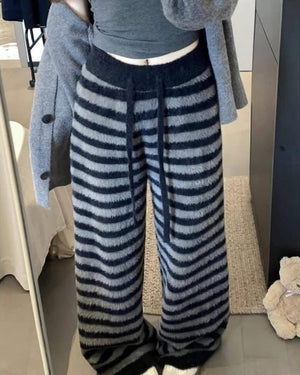 Striped Knit Lounge Pants