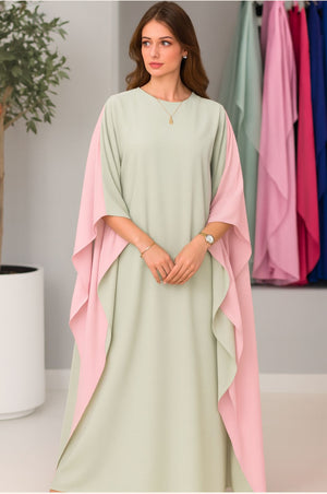 Chiffon Layer Abaya (2 layers)