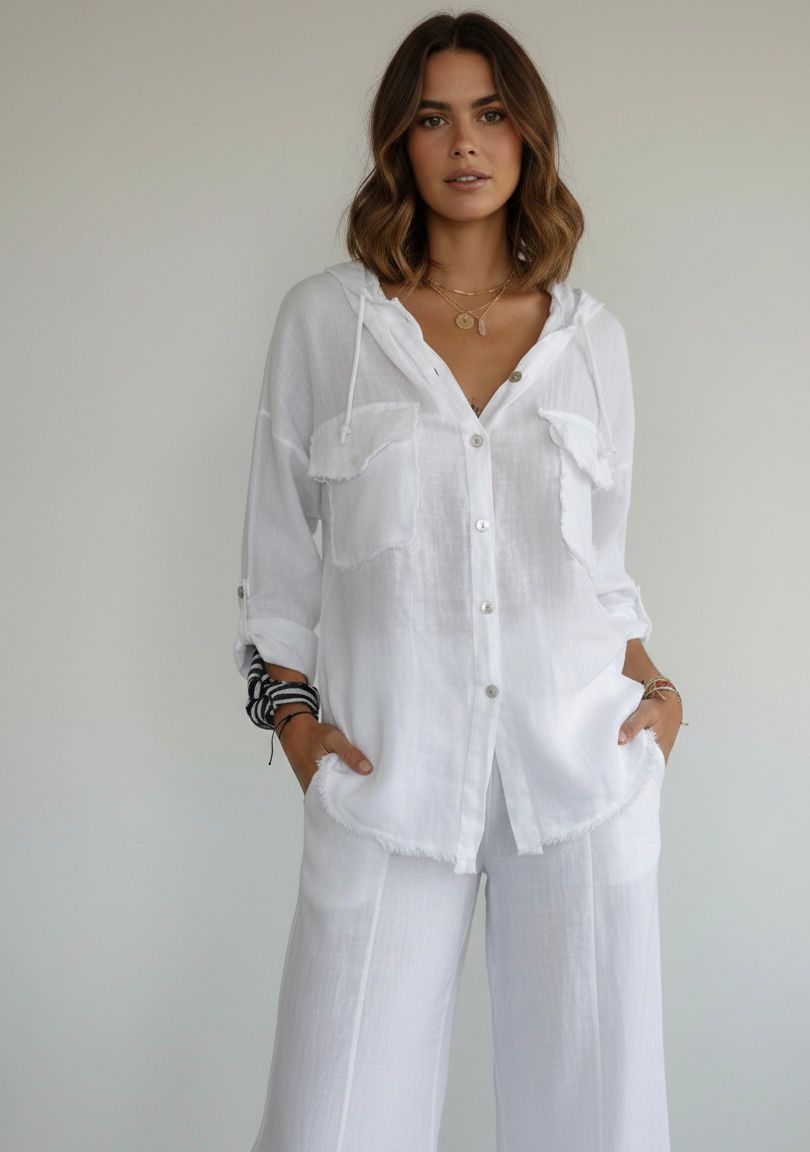 Summer Drift Linen Set – Cazameeza