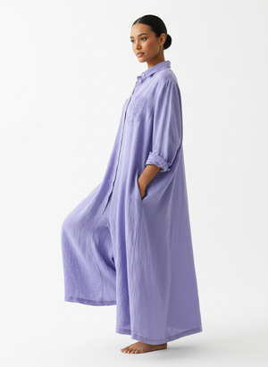 Linen Flow Maxi jumpsuit